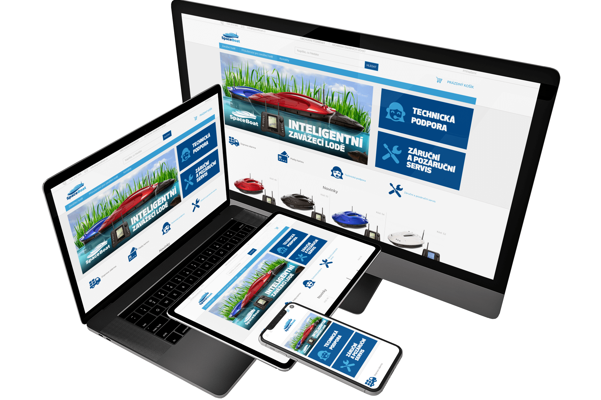 Tvorba e-shopu space-boat.cz Tvorba e-shopu space-boat.cz