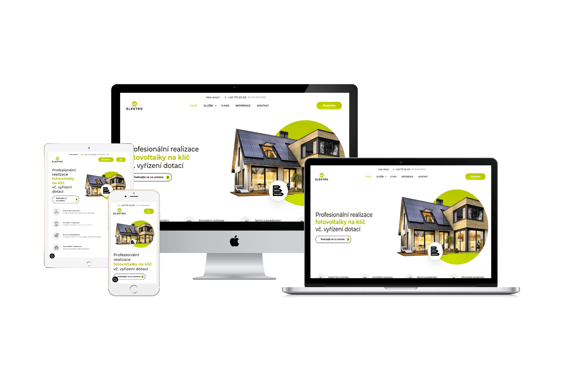 Tvorba webu pro Elektro-M Tvorba webu pro Elektro-M