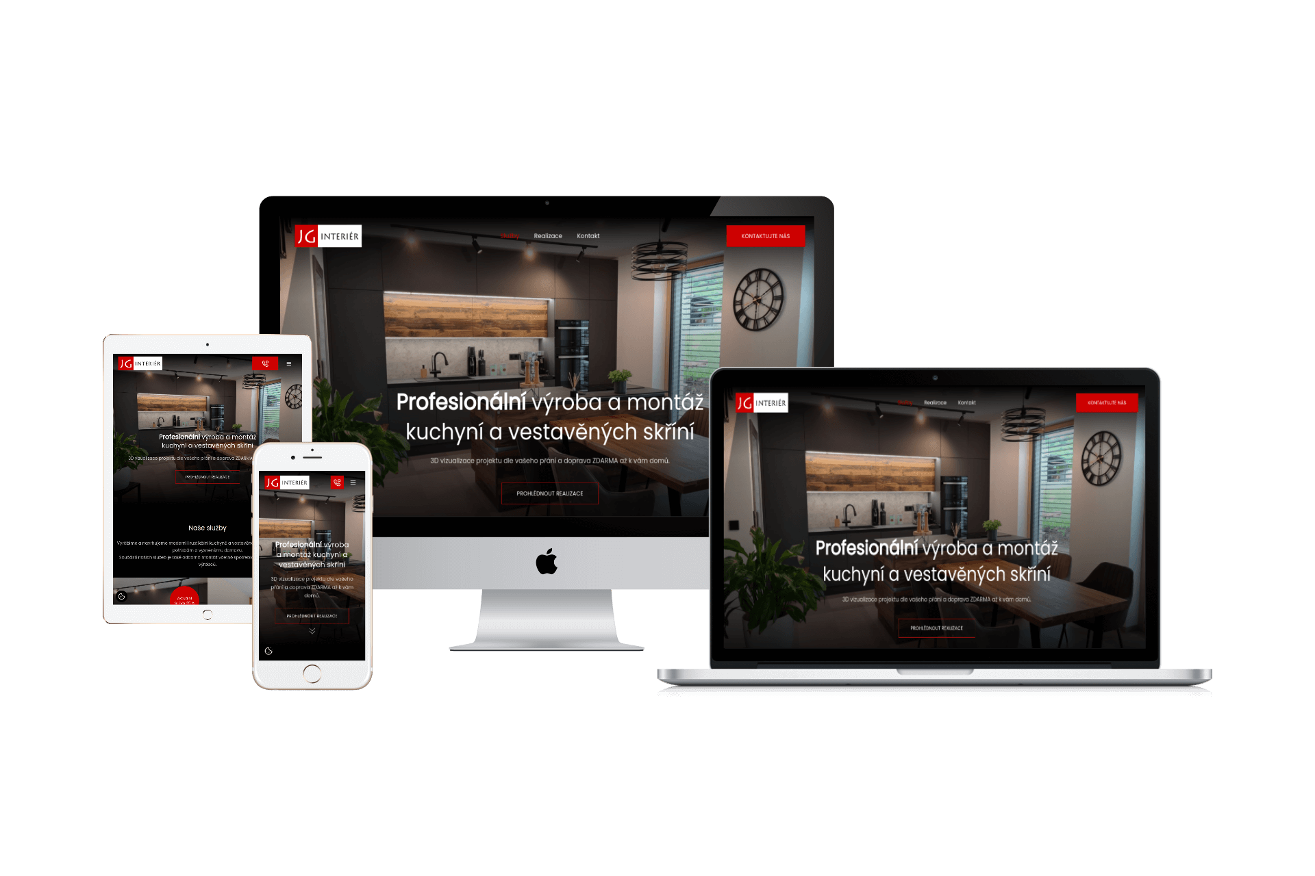 Tvorba webu pro JGinterier Tvorba webu pro JGinterier